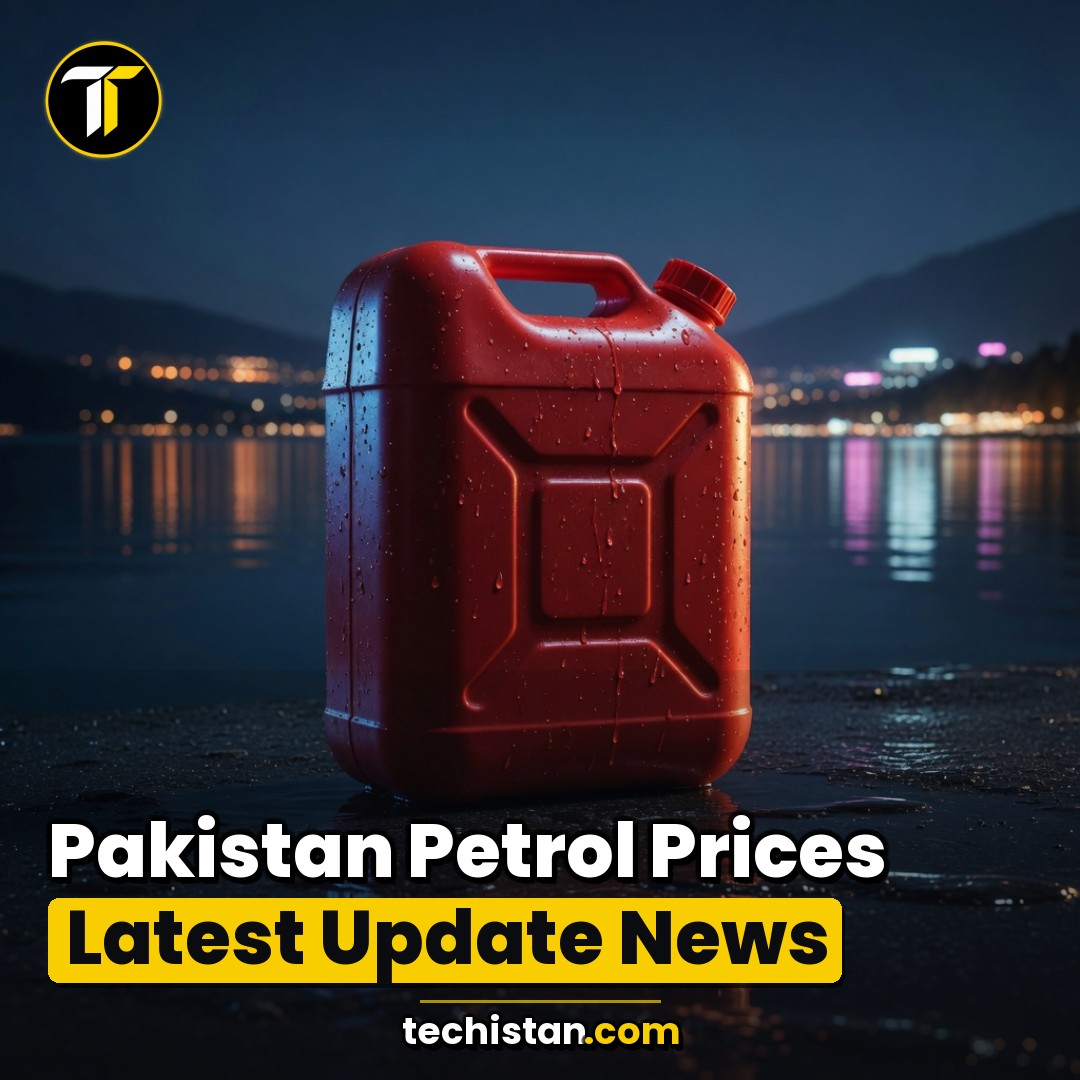Sample Techistan card: petrol price update